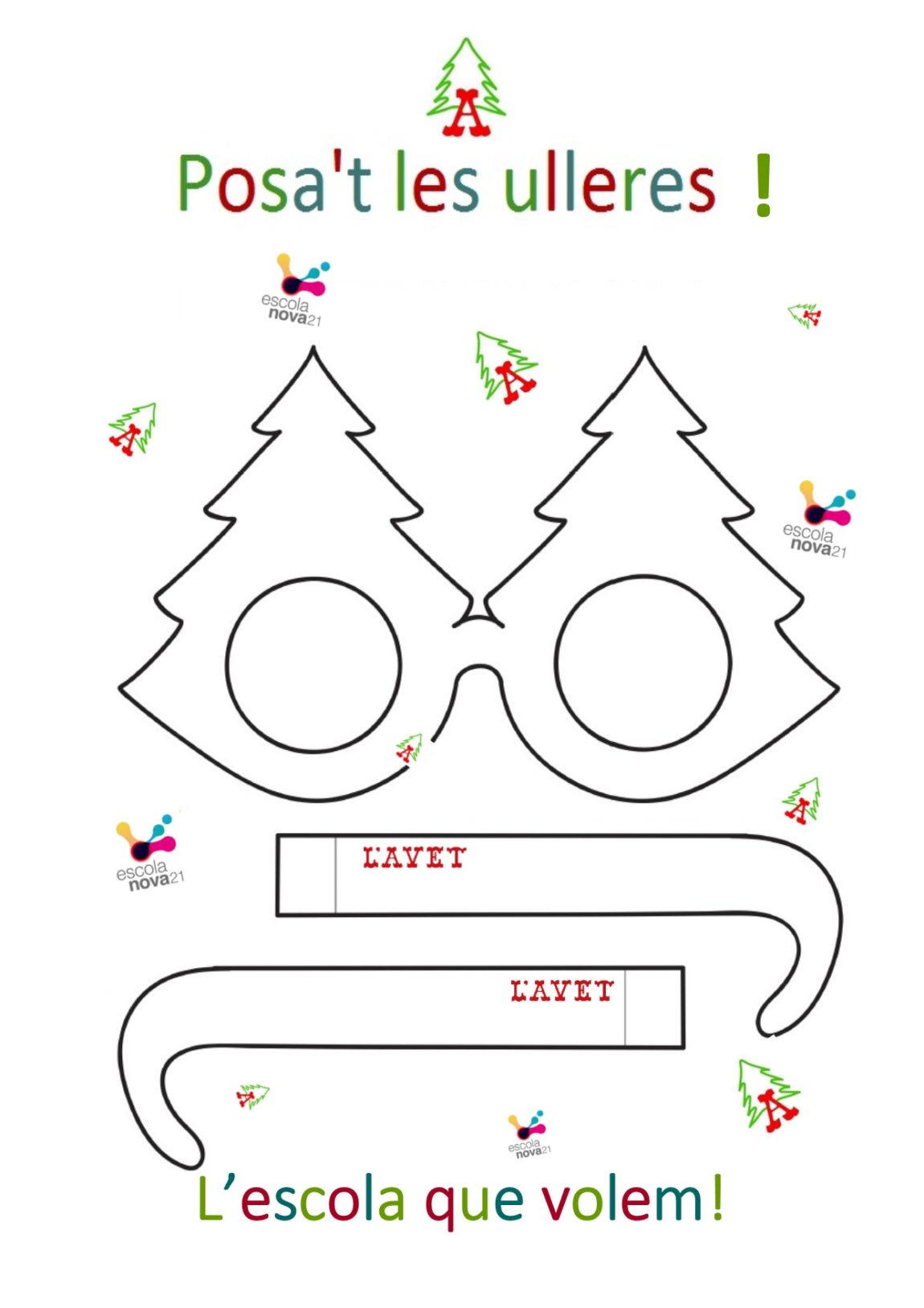 Posa’t les ulleres! L’escola que volem! 24 de maig a 2/4 de 4